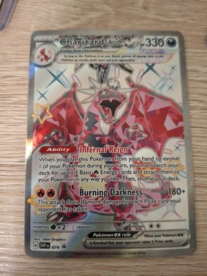 charizard ex tera pokemon card value Amazon.com: Pokemon - Charizard ex 215/197 - Obsidian Flames - Ultra Rare main image 0