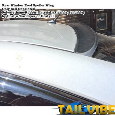 BMW E39 5 Series 1997-2003 Sedan Fits Rear Window Roof Spoiler TailVibe 380G