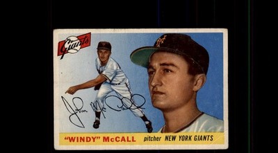 1955 Topps #42 Windy McCall - ( pk-tl1 )