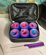 21PC Self Grip Hair Rollers Set Jumbo Large Medium with Clips Blowout Volume New
