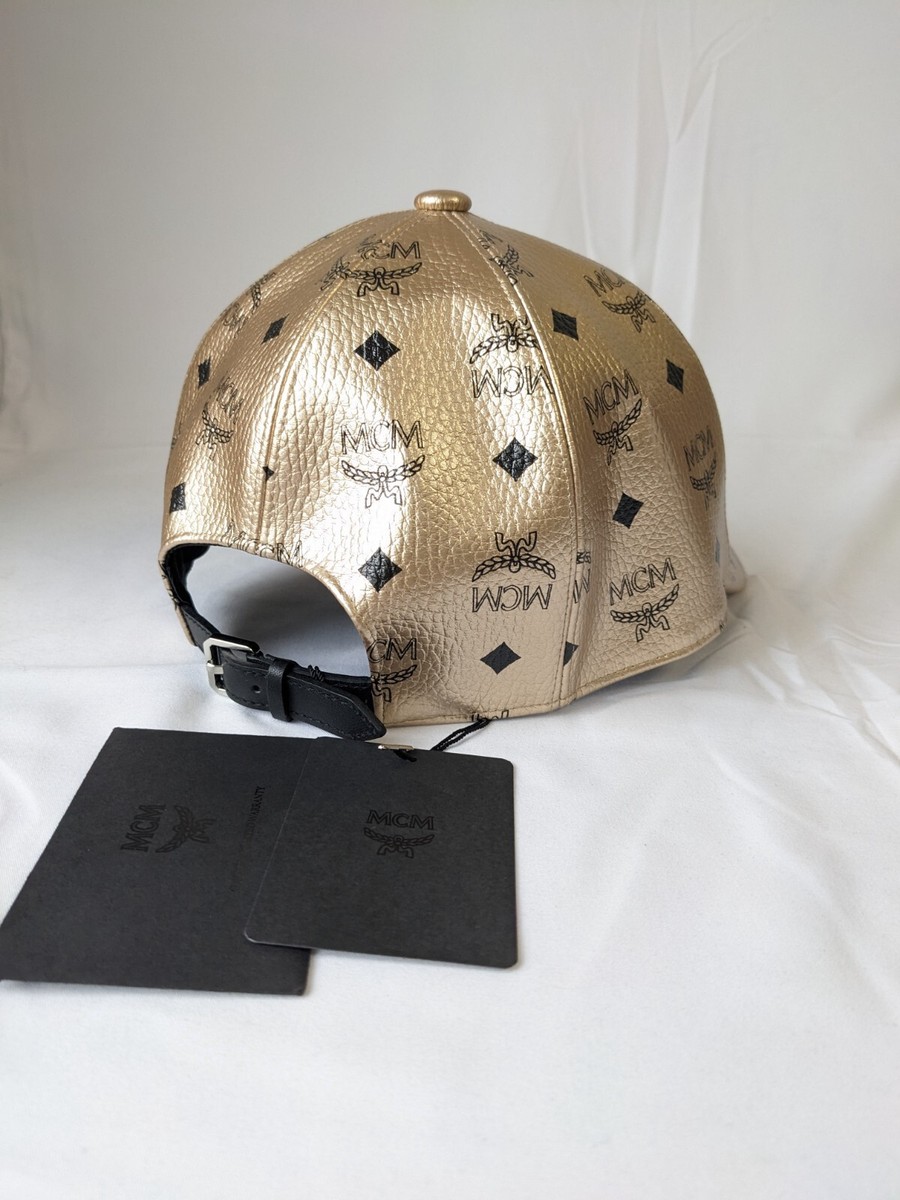 MCM キャップ MCM Men Classic Cap In Visetos Gold canvas One size | eBay