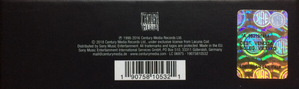 Lacuna Coil The Presence Of The Past (XX Years Of Lacuna Coil