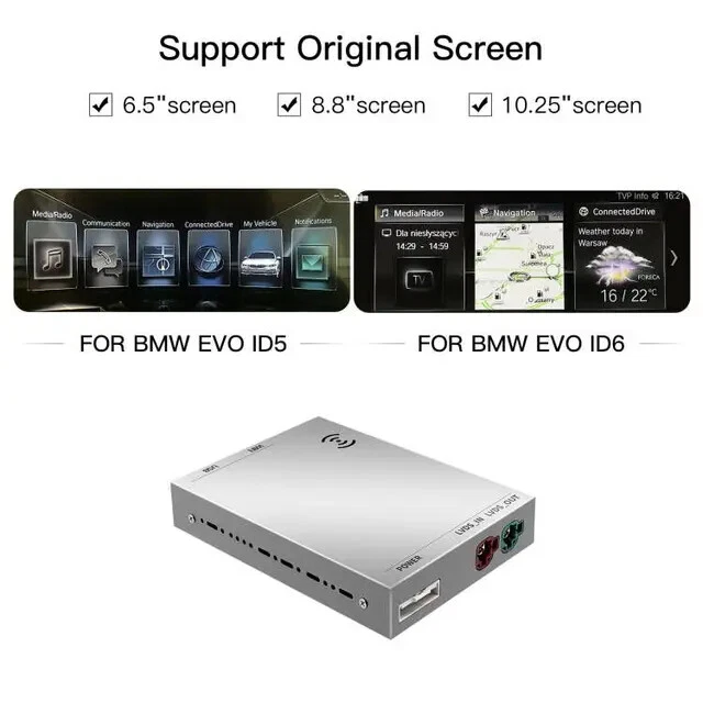 Wireless Android Auto/Wireless CarPlay Module for BMW NBT CIC 1 2 3 4 5 6 Series - Image 4 of 4