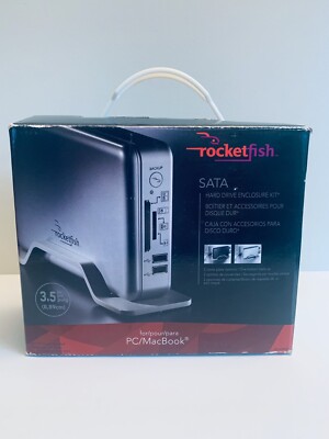 Rocketfish SATA 3.5'' Hard Drive Enclosure Kit RF-AHD35 - Unused Open Box