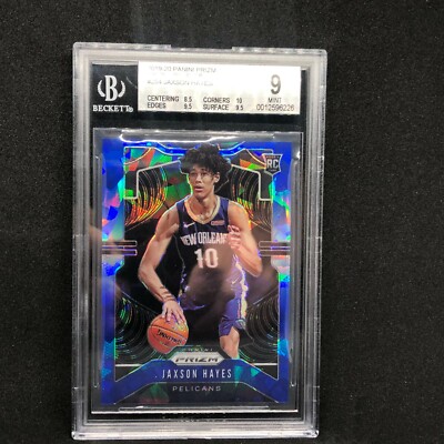 2019-20 Panini Prizm Jaxson Hayes Rookie Blue Ice /99 BGS 9 | eBay