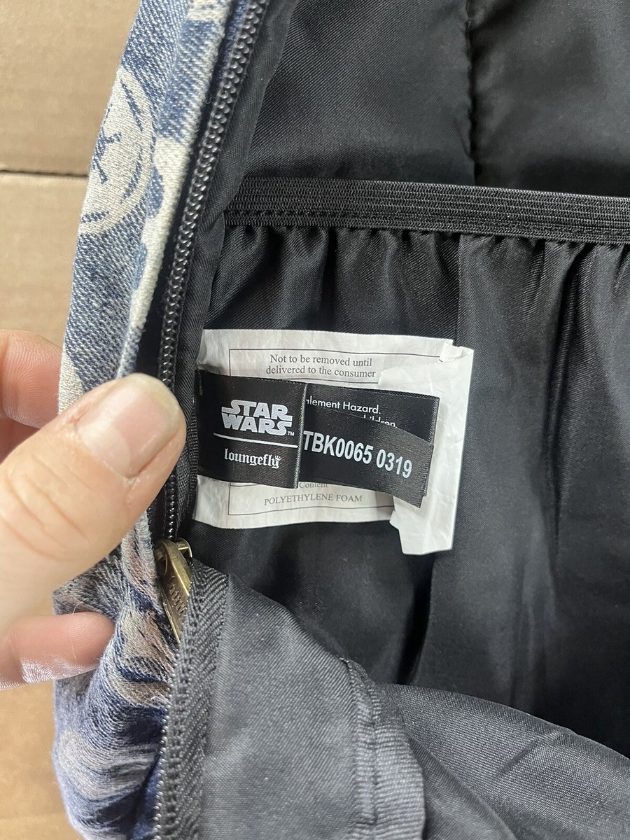 Star Wars Denim Imperial Star Bird Backpack- Disney  display picture 2