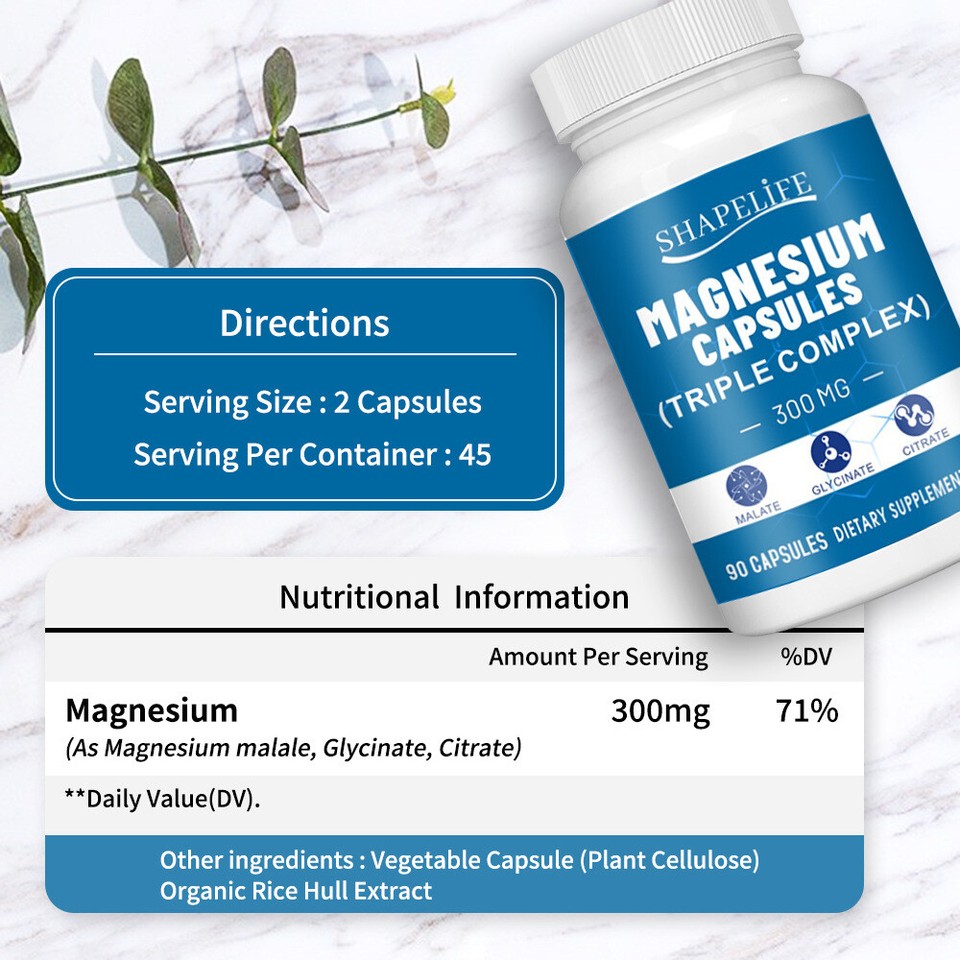 Chelated Magnesium Complex Magnesium LThreonate, Glycinate & Taurate