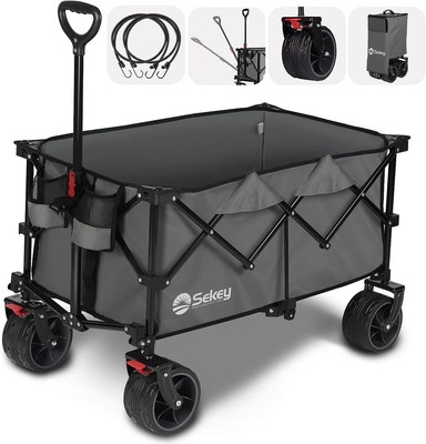  Carro Plegable Plegable Con Capacidad De Peso De 220 Lb, Plegable Para Servi...