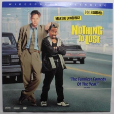 NOTHING TO LOSE laserdisc LD TIM ROBBINS WIDESCREEN COMEDY *QUICK SHIP*