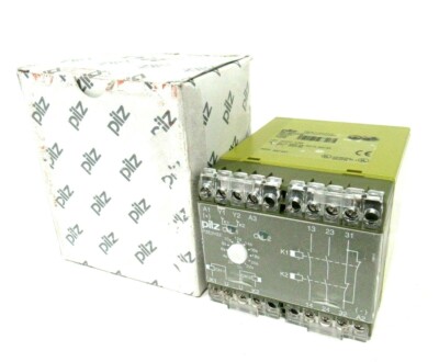 NEW PILZ PZE 3 V22 24 VDC SAFETY RELAY 474200 PZE3V2224VDC