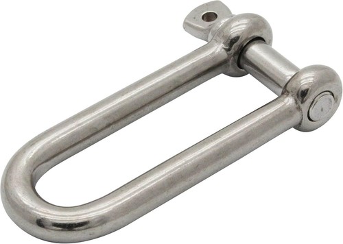 3006.8207 Boattector Stainless Steel Long D Shackle 3/8 - Picture 3 of 3