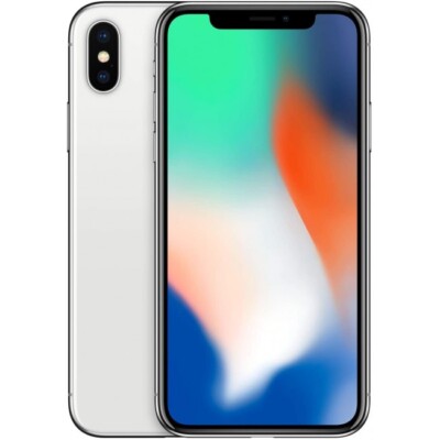 Apple iPhone X 256gb Factory Unlocked White/silver for sale online