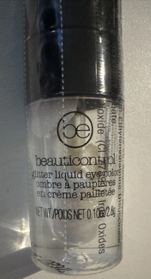 BeautiControl glitter liquid eye-color silver lining eye shadow cosmetics - Image 2 of 4