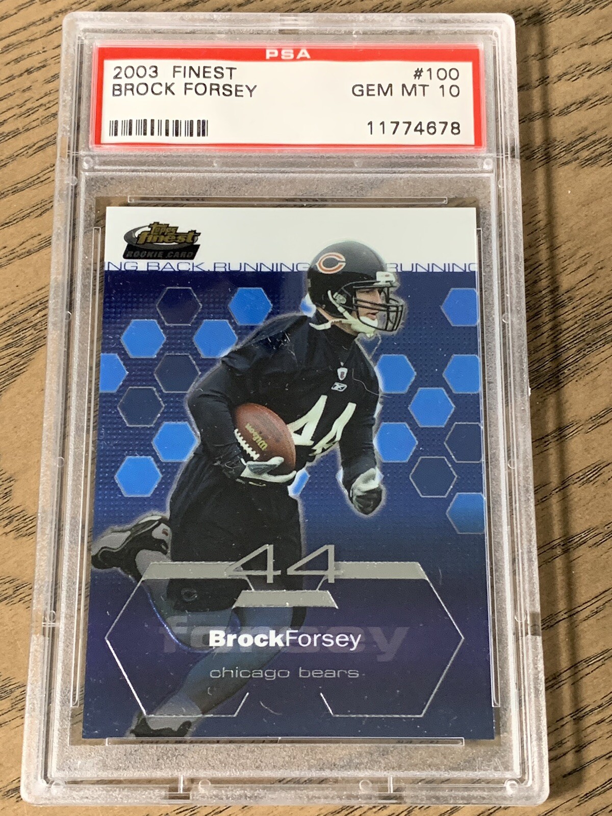 Brock Forsey Finest #100 Base