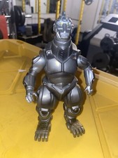 1998 BANDAI TOHO MONSTER SERIES 7" MECHA GODZILLA ISLAND RARE Dark Grey
