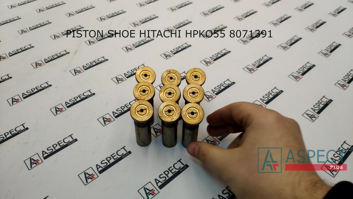 Hitachi HPK055 Piston shoe 8071391 Set of 9 pc | eBay