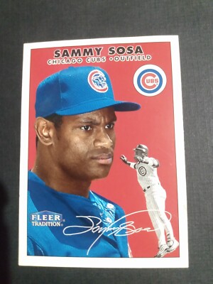 SAMMY SOSA 2000 Fleer Tradition #374 - CUBS | eBay