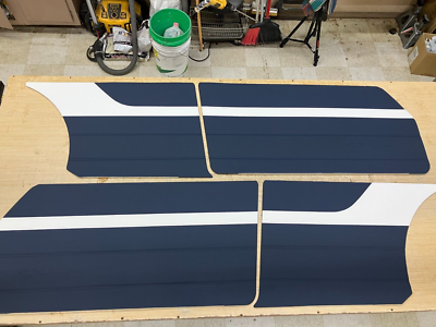 1961 1962 Ford Galaxie/Fairlane Two Door Custom Door Panels | eBay