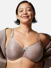  18 Chantelle 1891 C Magnifique Molded Minimizer Bra  Sz 44DD hazelnut
