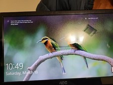 AOC 156LM00005 3.0 USB Powered Portable Monitor 15.6". USB 3.0 Connection Only