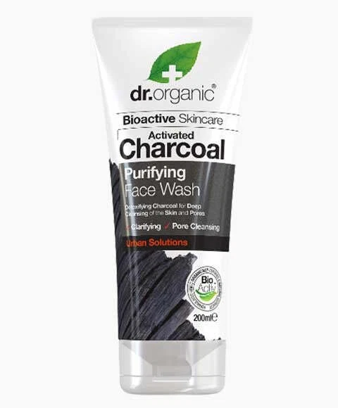 Dr Organic Bioactive Skincare Activated Charcoal Purifying Face Wash