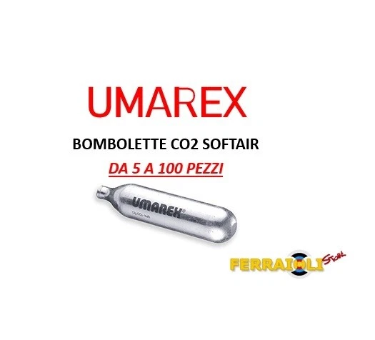 BOMBOLETTE CO2 SOFT AIR GAS UMAREX 12G PER PISTOLA CO2 LIBERA VENDITA RICARICA