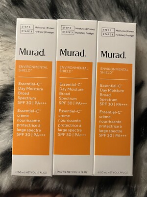 Murad Environmental Shield Essential C Day Moisture SPF 1.7oz 3pk Ex 04/25