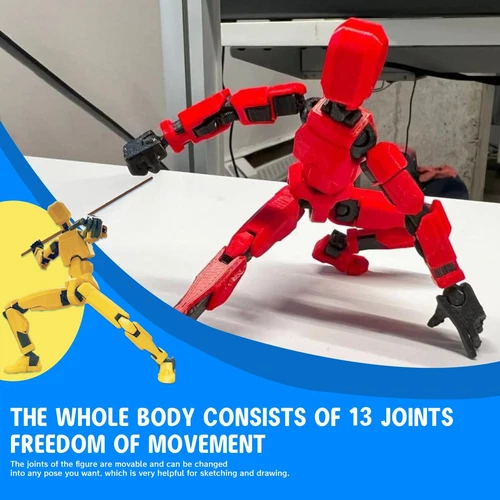 T13 Action Figure,Titan 13 Action Figure Toy Robot,3D Printed Jointed Movable - Picture 85 of 104