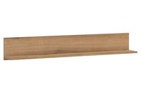Wandboard Wandbrett Wandregal Mit Ablage Coast Evoke Eiche Dekor 135 X 22 Cm
