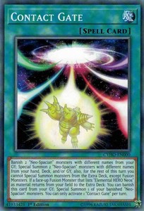 Contact Gate - CYHO-EN000 - Common - 1st Edition x3 - Near Mint