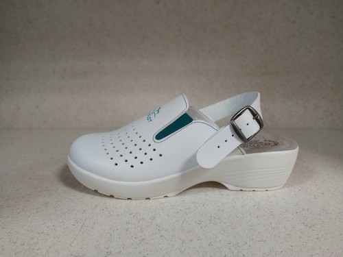 FLY FLOT Z1017 -18% ̶2̶9̶,̶9̶0̶ CIABATTE SANITARIE ZOCCOLI LAVORO DONNA  BIANCO | eBay
