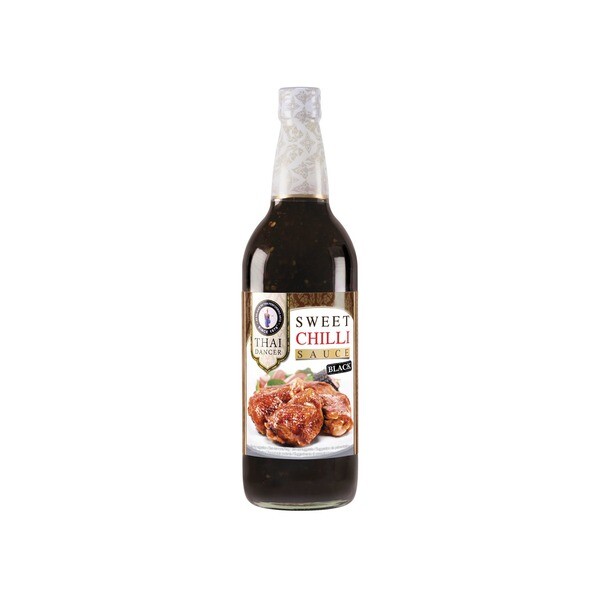 Thai Dancer Sweet Chili Sauce Black perfekt zu rotem Fleisch 730ml aromatisch