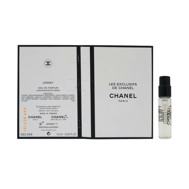 Chanel Jersey 0.05 oz / 1.5 ml Eau De Parfum Mini Vial Spray | eBay