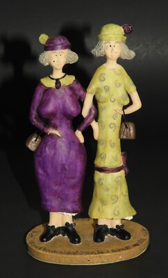 Sandy Gervais Best Friend Resin Figurine If We Live to be 103 Best Friends We..