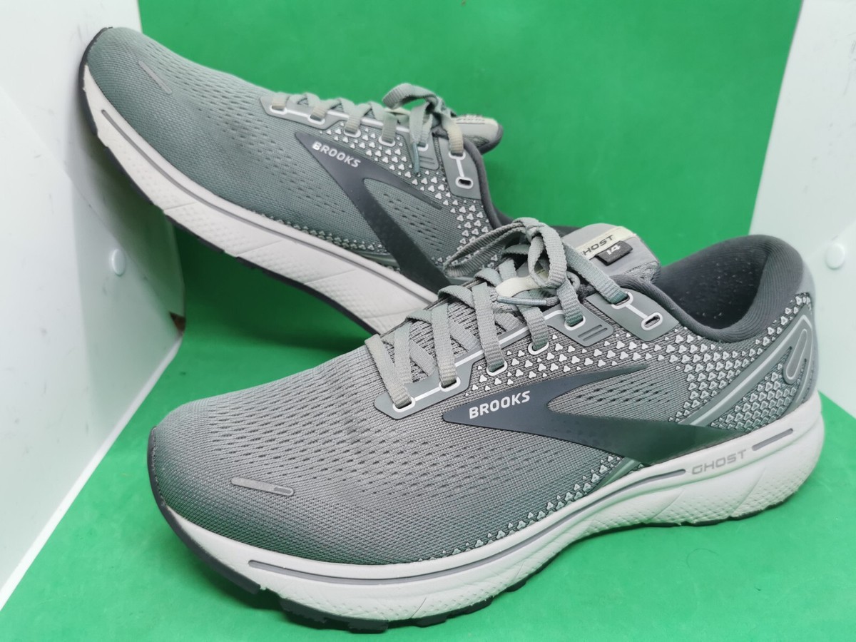 Brooks Ghost 14 Men\'s Size 12D Green Gray Black Running Shoes  Athletic Sneakers brooks__110369310__o.jpg?v=  main image 4