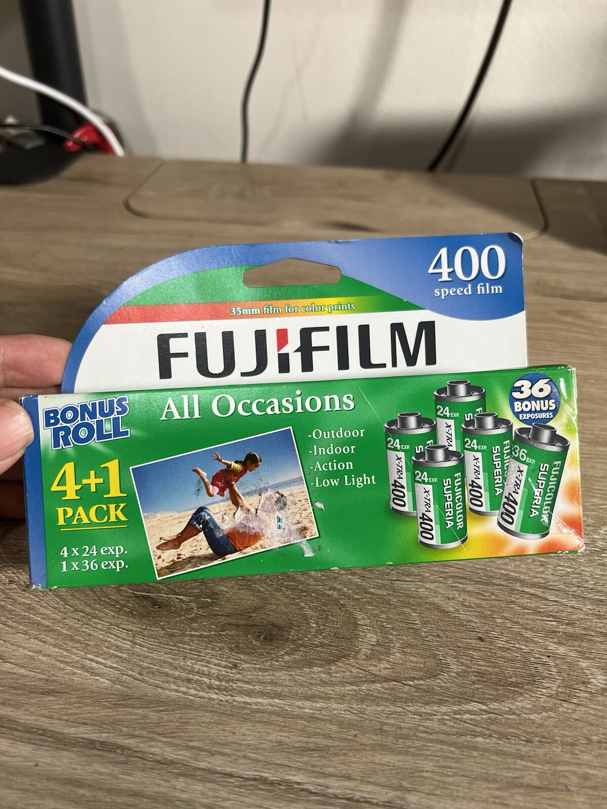 Fujifilm Superia XTra 400 Speed 35mm Film 4 Rolls x 24 Exposure