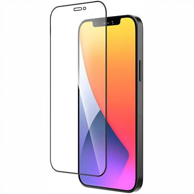 For iPHONE 12 Pro Max - SCREEN PROTECTOR ANTI-GLARE TEMPERED GLASS MATTE 3D EDGE