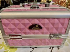 preowned shany cosmetics metal Cosmetic Bag -...