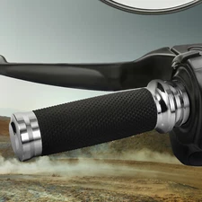 1" Handlebar Electronic Throttle Hand Grips For Harley Street Glide FLHX FLHR