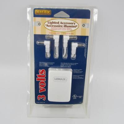 Lemax Switching Mode AC/DC Power Adapter 3v W/4 Output Jacks