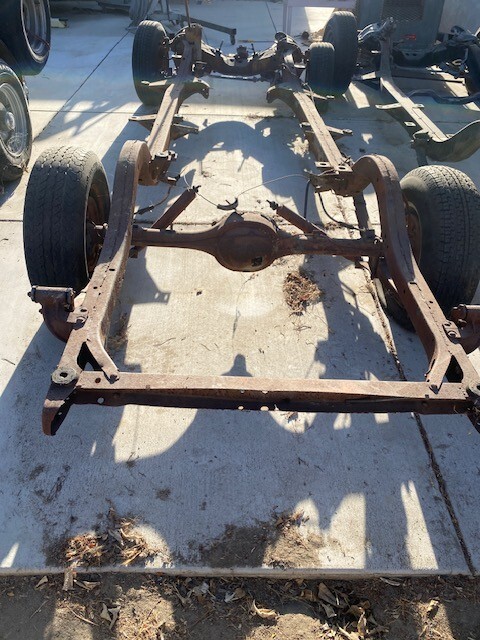 1955 1956 1957 Chevy NOMAD 210 150 frame chassis two, A One-piece