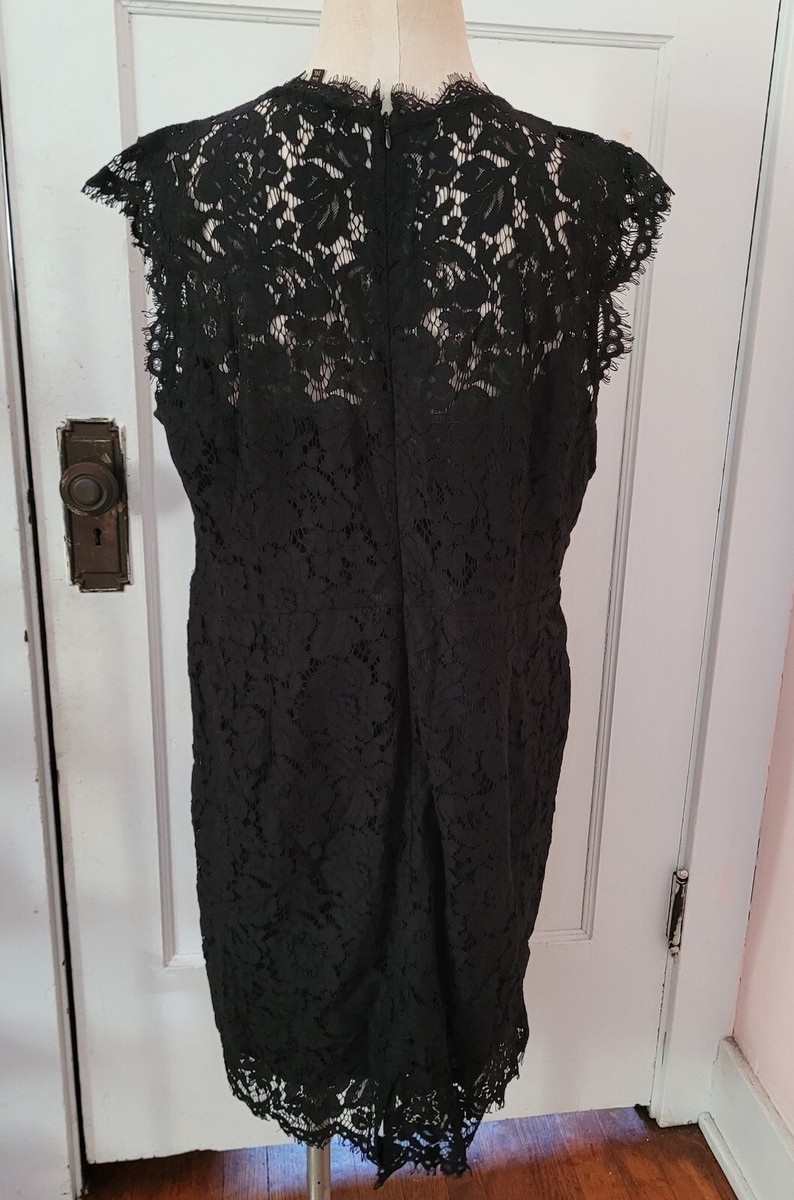 Miusol Women's Retro Floral Lace Slim Evening Cocktail Lined Mini Dress  Size 2XL | eBay