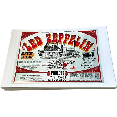 Led Zeppelin, Earls Court Poster 11 x 17