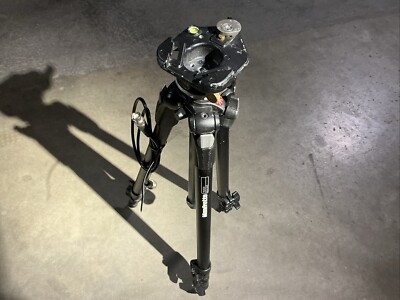 Manfrotto 190XDB Aluminum Tripod With Head W/leveler And Cable Attachment