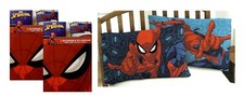 Marvel Spider-Man Reversible Pillowcase Size 20" x 30" Red Blue Set of 2