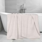 Playa Zero Twist Cotton Solid Waffle Textured Bathroom Bath Sheets, Set of 2