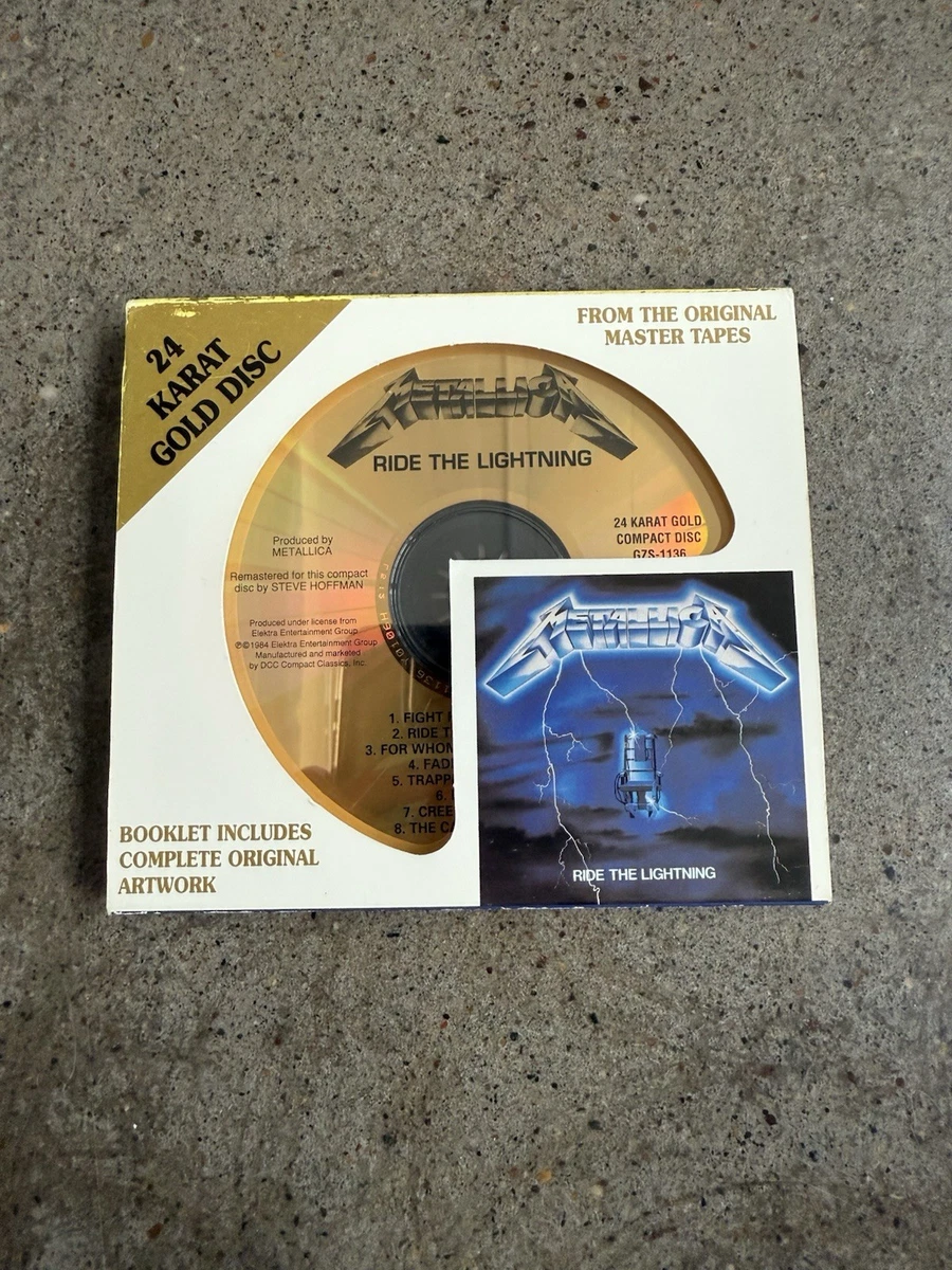 Metallica Rock 24k Gold Disc Music CDs for sale | eBay