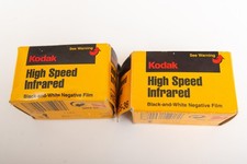 Vintage Kodak High Speed Infrared HIE 135-36 Film - Lot of 2 Rolls Exp 97/98 