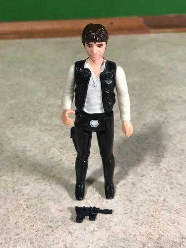 1977 Vintage Kenner Star Wars Figure A New Hope Han Solo 100% Complete