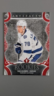 2024-25 Upper Deck Artifacts Rookies Ruby Emil Lilleberg /399 RC